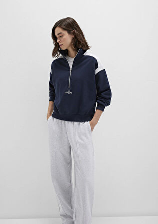 Lacivert Sweatshirt 1S10360-32184