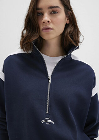 Lacivert Sweatshirt 1S10360-32184