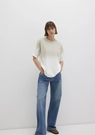 Ekru Tişört 1613396-70057