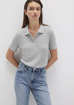 Gri Polo Tişört 1613353-83096