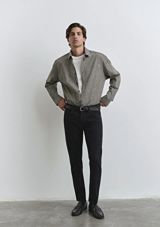 Milan Classic Denim Yıkamalı Siyah Jean Pantolon 0081090642