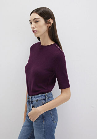 Bordo Tişört 1613332-70394