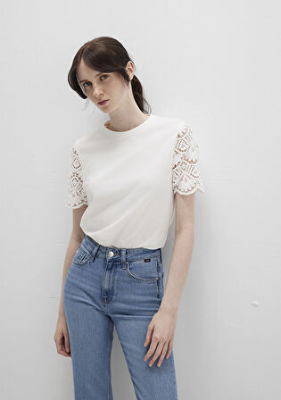 Ekru Tişört 1613515-70057