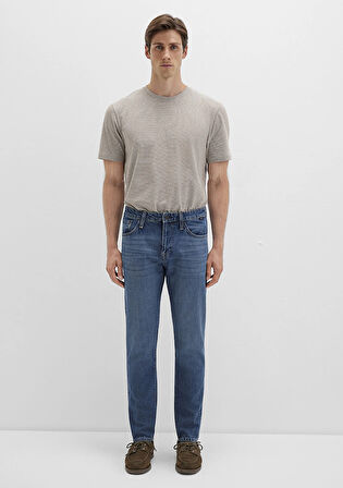 Milan Street Puslu Koyu Mavi Jean Pantolon 0081088217