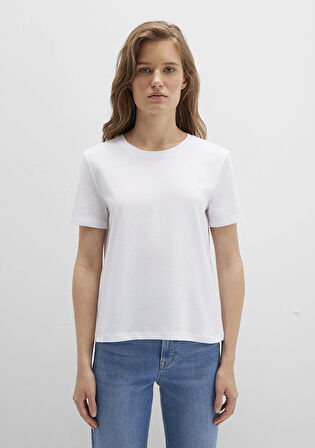 Beyaz Basic Tişört 1613406-620