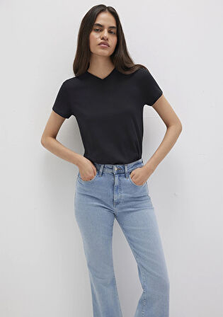Siyah Basic Tişört 1613536-900