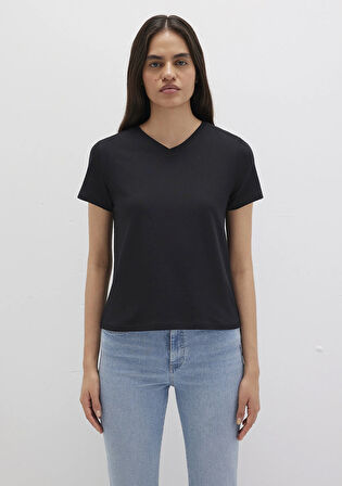 Siyah Basic Tişört 1613536-900