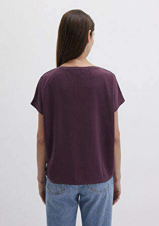 Lux Touch TENCEL TM Modal Kahverengi Basic Tişört 167245-70421