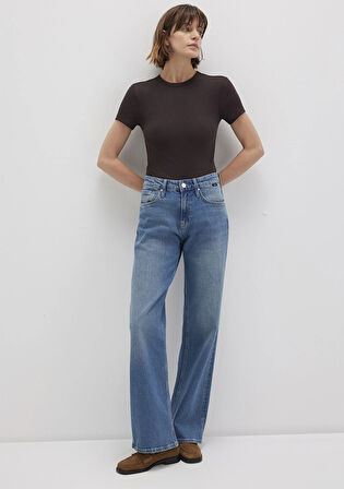 Kahverengi Basic Tişört 1613081-70240