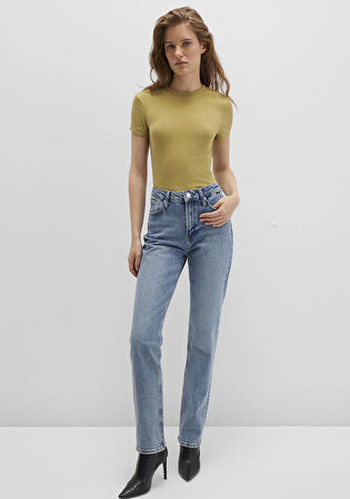 Kahverengi Basic Tişört 1613081-70217