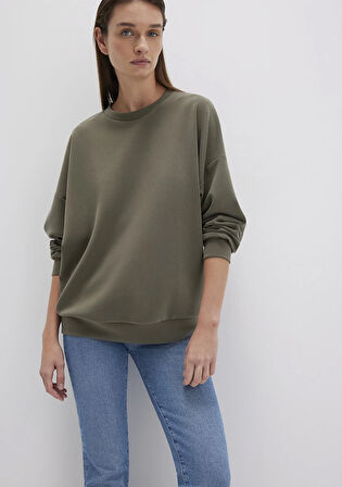 Lux Touch TENCEL TM Modal MavKahverengi Sweatshirt 168837-87538