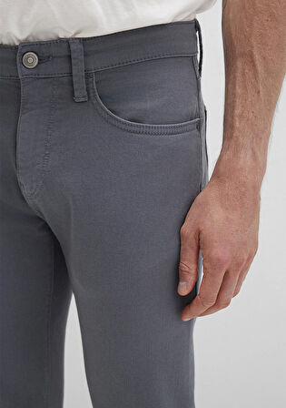 Jake Sisli Gri Gabardin Pantolon 0042290683