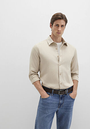 Bej Gömlek 0211641-70039