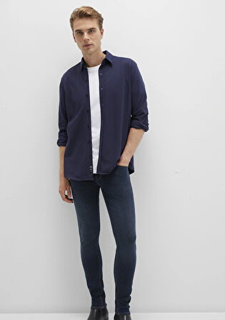 Lacivert Gömlek 0211660-86415