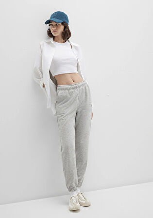 Gri Basic Eşofman Altı 1600823-32175