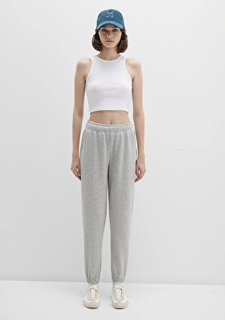 Gri Basic Eşofman Altı 1600823-32175