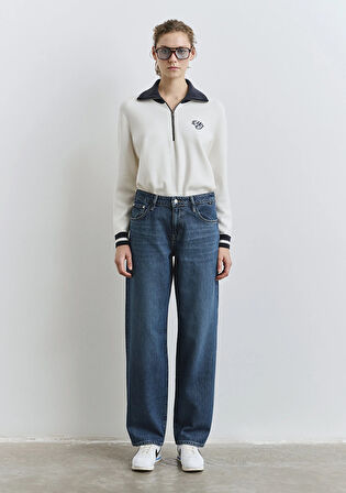 Leila Real Blue Indigo Mavisi Jean Pantolon 1010600-90997