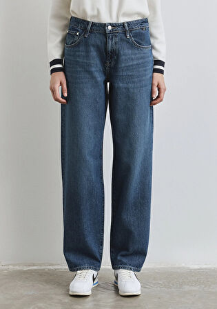 Leila Real Blue Indigo Mavisi Jean Pantolon 1010600-90997