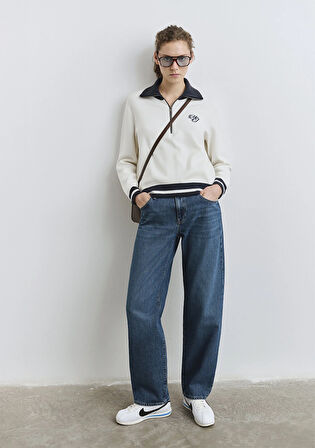 Leila Real Blue Indigo Mavisi Jean Pantolon 1010600-90997