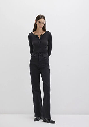 Los Angeles Icon Koyu Gri Smoke Jean Pantolon 1010349-90511
