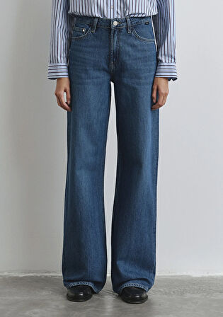 Malibu Icon Puslu Koyu Mavi Jean Pantolon 1010152-90516