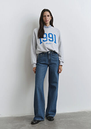 Malibu Icon Puslu Koyu Mavi Jean Pantolon 1010152-90516