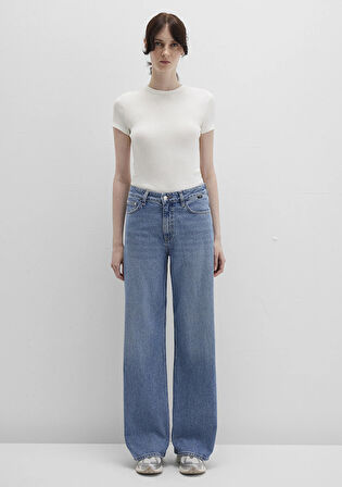 Malibu Real Blue Puslu Jean Pantolon 1010152-90514