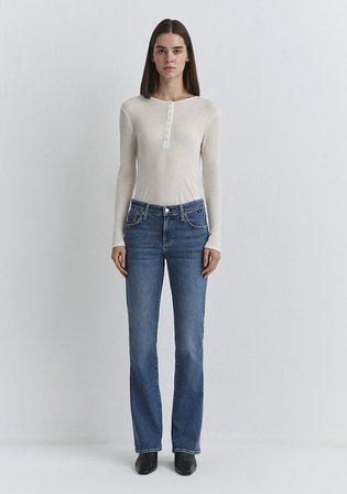 Molly Classic Denim Indigo Mavisi Jean Pantolon 1013690520