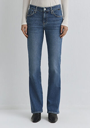 Molly Classic Denim Indigo Mavisi Jean Pantolon 1013690520