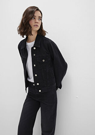 Ruby Iconic Koyu Gri Jean Ceket 1110505-89163