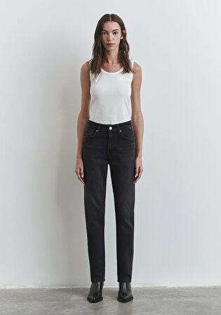 Rockstar Iconic Koyu Gri Smoke Jean Pantolon 1010762-90529