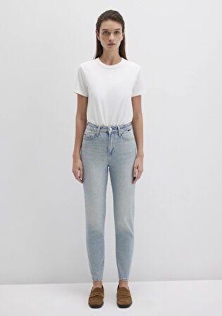 Star Classic Denim Puslu Açık Mavi Jean Pantolon 101077-90535