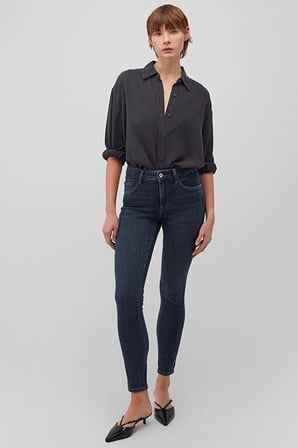 Kadın Tess Gold Premium Jean Pantolon