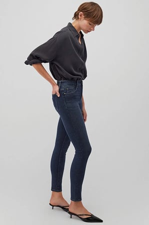 Kadın Tess Gold Premium Jean Pantolon