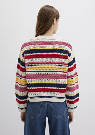 Jakarlı Renkli Kazak 1710777-91010