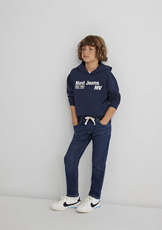 Ben Sporty Koyu Mavi Denim Jean Pantolon 6011656-90941