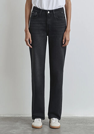 Jane Classic Denim Koyu Gri Smoke Jean Pantolon 1010917-90505