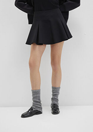 Yün Karışımlı Gri Bot Çorabı 1913573-27063