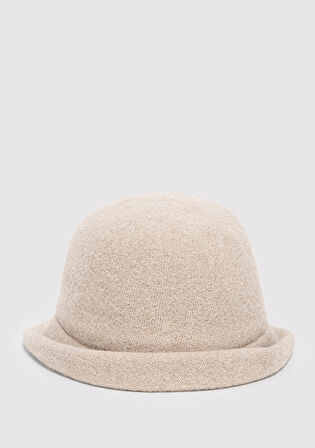Yün Karışımlı Bej Şapka 1911759-70055
