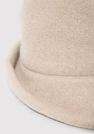 Yün Karışımlı Bej Şapka 1911759-70055