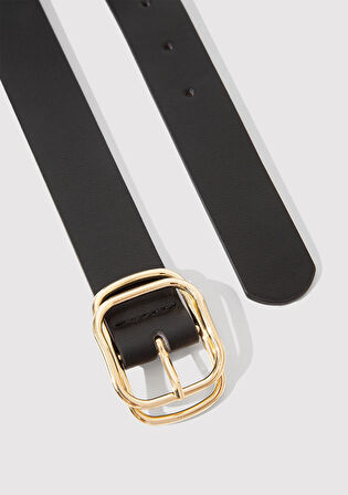 Siyah Suni Deri Kemer 1913583-900