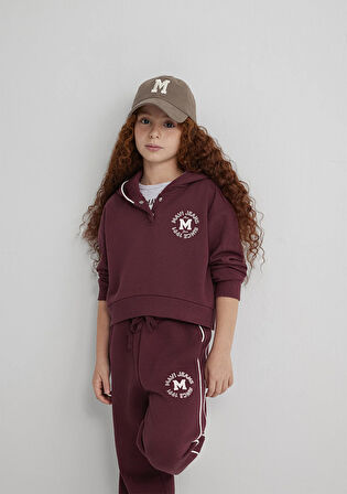 Mavi Jeans Baskılı Bordo Sweatshirt 7S10122-70393