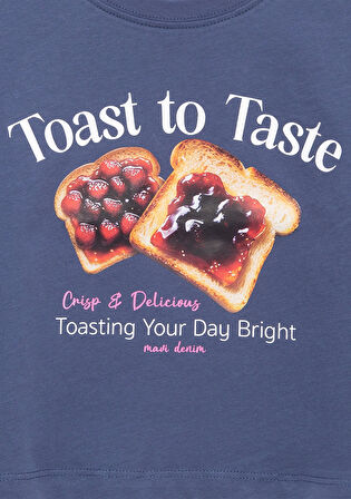 Baskılı Lacivert Tişört 7610354-87737