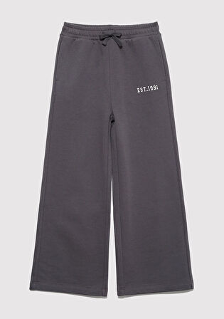 Geniş Paça Antrasit Eşofman Altı 7010034-90778