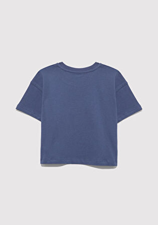Baskılı Lacivert Tişört 7610354-87737