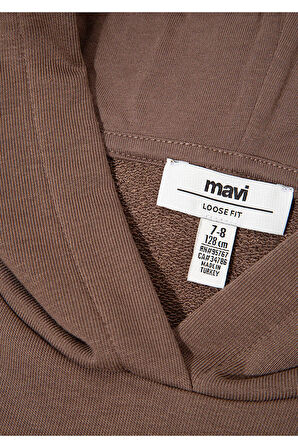 Logo Baskılı Kız Çocuk Sweat M7S10124-87181