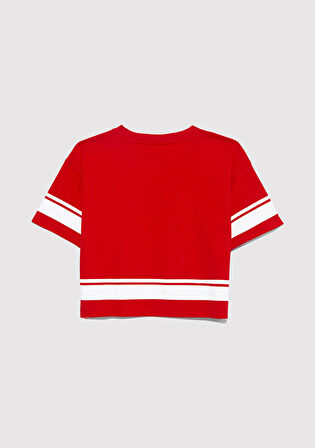 Peanuts Baskılı Kırmızı Tişört 7610372-82054