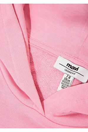Logo Baskılı Kız Çocuk Sweat M7S10147-70972