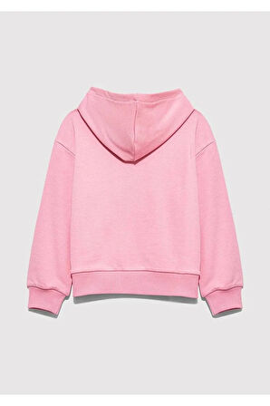 Logo Baskılı Kız Çocuk Sweat M7S10147-70972