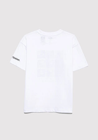 PlayStation Baskılı Beyaz Tişört​ 6610374-620